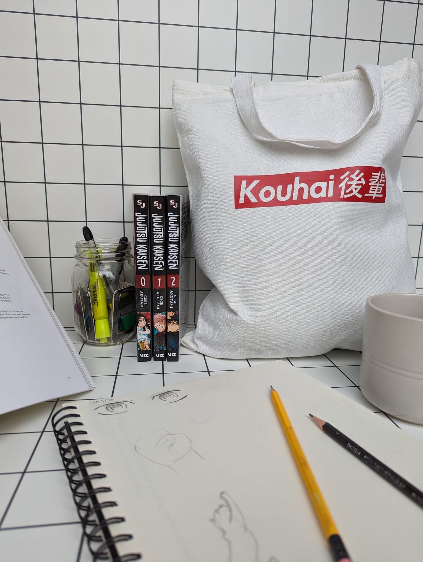 Kouhai Tote Bag