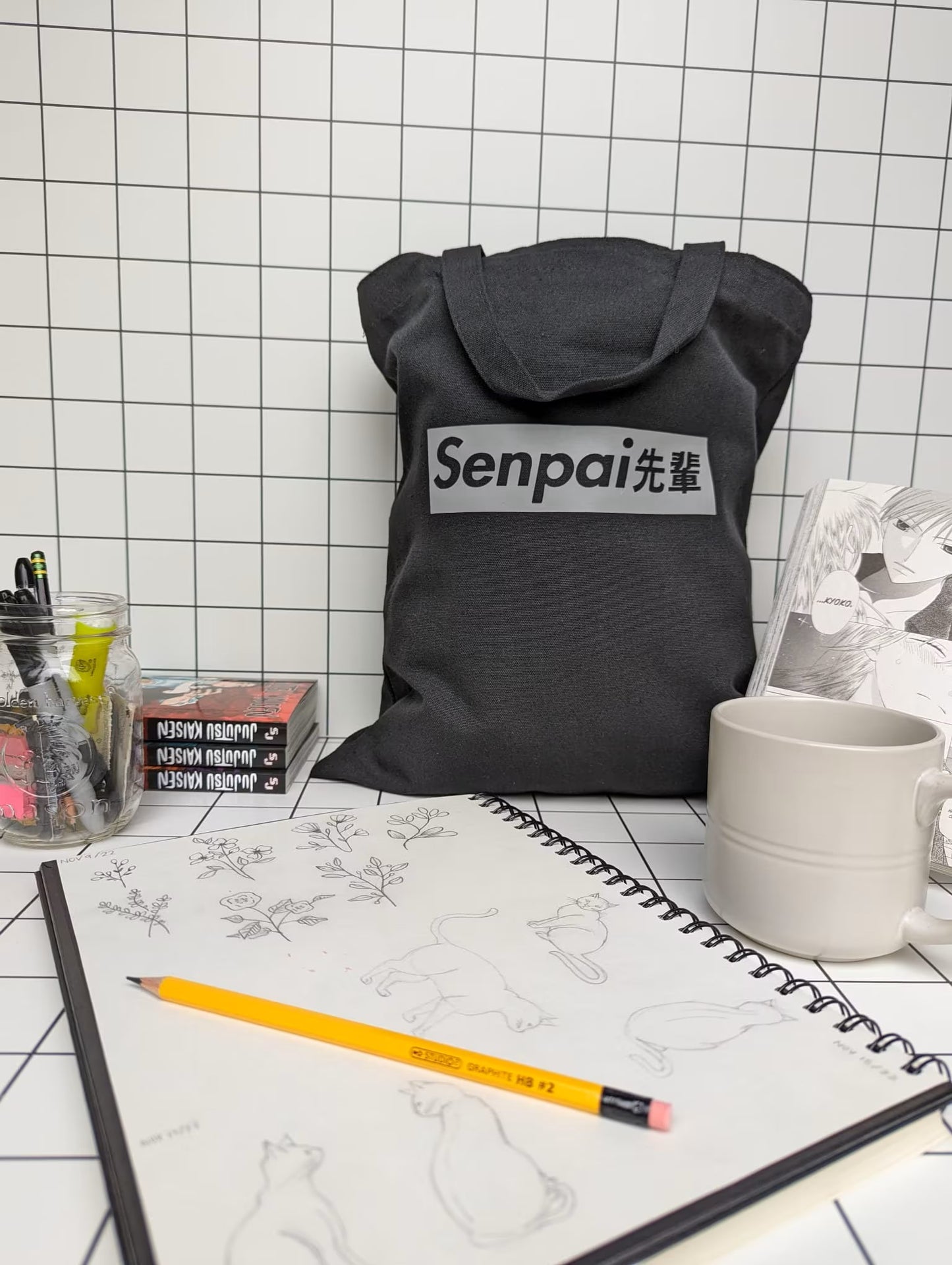 Senpai Tote Bag