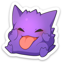 Gengar sticker