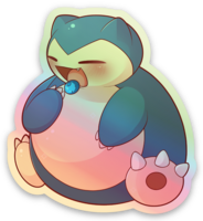 Snorlax sticker