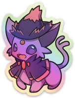 Espeon (Spooky) sticker
