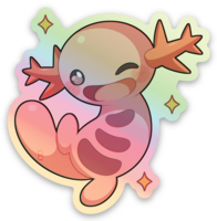 Pink Wooper sticker