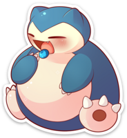 Snorlax sticker