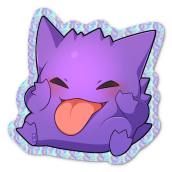 Gengar sticker