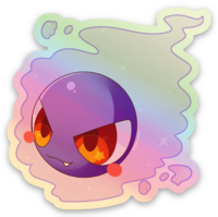 Ghastly sticker