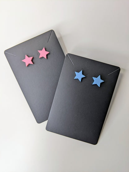 Acrylic Star Studs